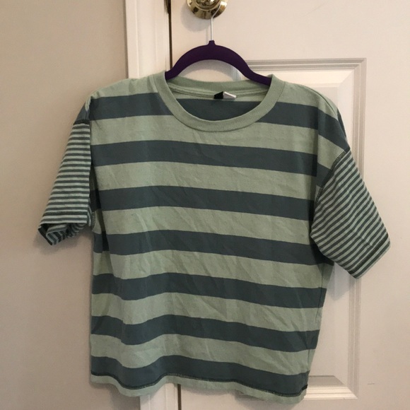 Green-Striped T-Shirt from Urban Outfitters - Picture 5 of 6